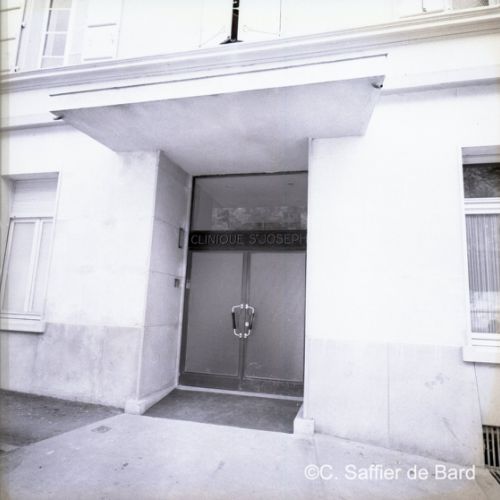 la clinique Saint Jpseph avenue Wilson à Angoulême.