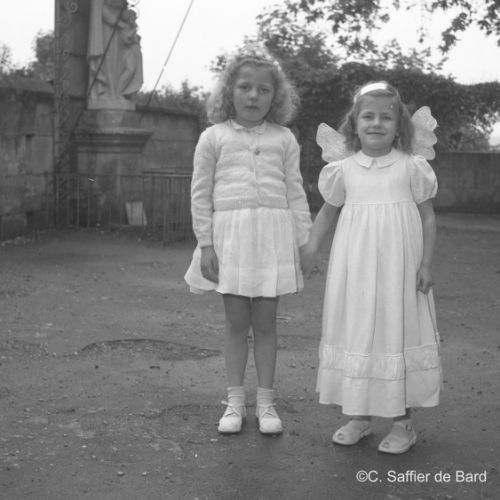 Communion privée à l’école de l'Enfant Jésus.