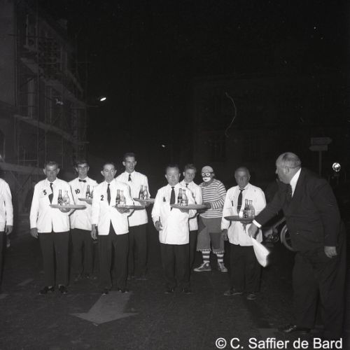 Course des garçons de café à Saint Cybard organisé par Champigneulles.