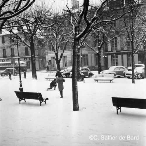 Angoulême sous la neige.