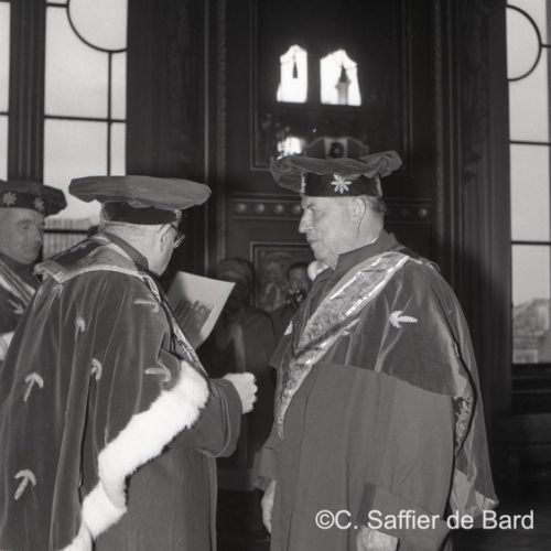 Intronisation des Argentiers à l'Hôtel de Ville d'Angoulême.