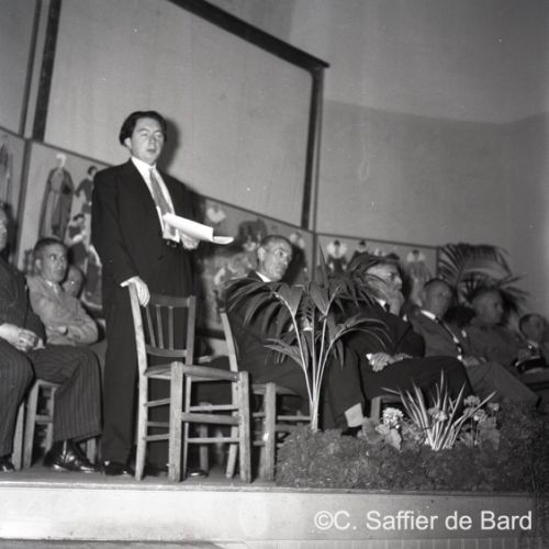 Remise des prix aux Beaux Arts.