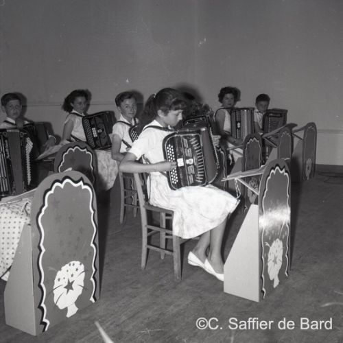 Récital d'accordéon des élèves de Lucie Lemaire.