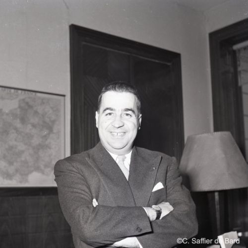 Arrivée du Préfet Cauteret en Charente.