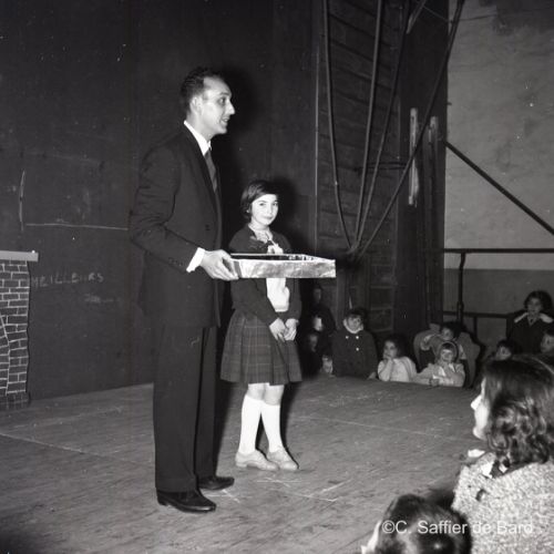Arbre de Noël de l'école Condorcet.