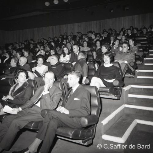 Projection du film Roméo et Juliette au Ciné Drug pour le gala de la presse.