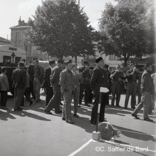 Parcours du pompier place Victor Hugo.
