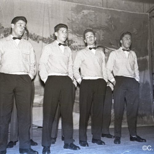 Arbre de Noël duu garage Renault, la RNUR charentaise.