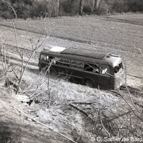 Accident de bus à Vindelle.