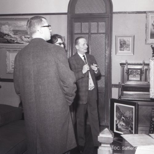 Un des nombreux vernissages du peintre charentais Robert Chailloux.