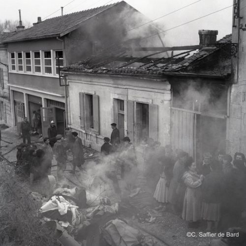 Incendie de l'usine Caillé.