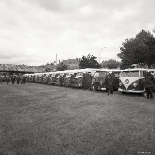 Démonstration des pompiers à Port Lhoumeau.