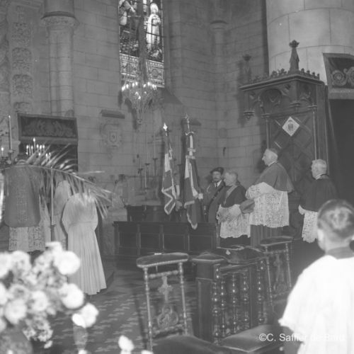 Messe à l'église Saint André.
