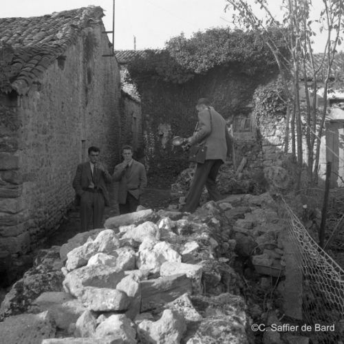 Scène de crime à Champniers Fontebelle.