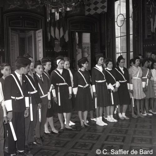 Remise des prix aux lauréats de la Prévention Routière.
