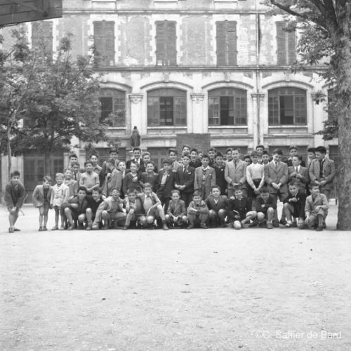 Les internes de l'école Saint-Paul.