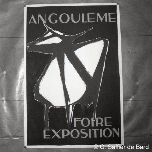 Présentation de l'affiche de la Foire Exposition d'Angoulême.