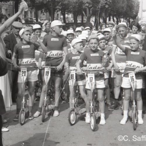 Course de trottinettes d'Angoulême.