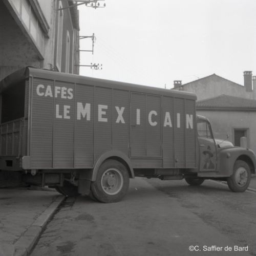 Camion publicitaire Le Mexicain.