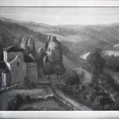 Exposition des peintures de Victor Carlus.