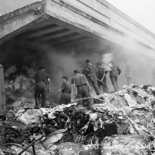 Incendie à l'entreprise Couprie et Blanche.
