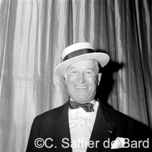Maurice Chevalier en spectacle au Cinéma Le Français.