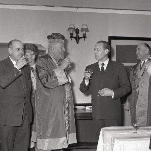 Réception d'une confrérie à la Mairie d'Angoulême.