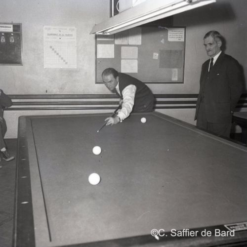 Championnat de billard.