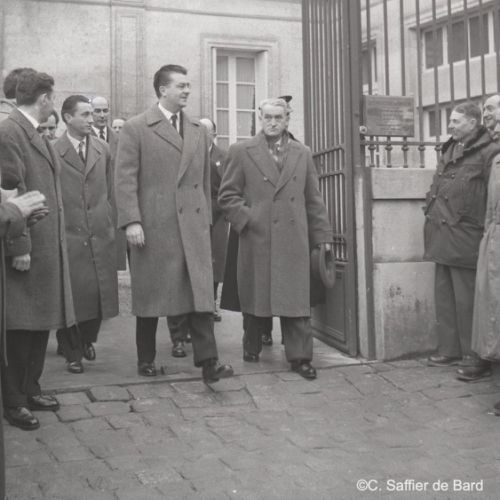 Félix Gaillard à Confolens.