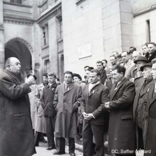 Voyage à Lourdes des élus de la Mairie d'Angoulême.