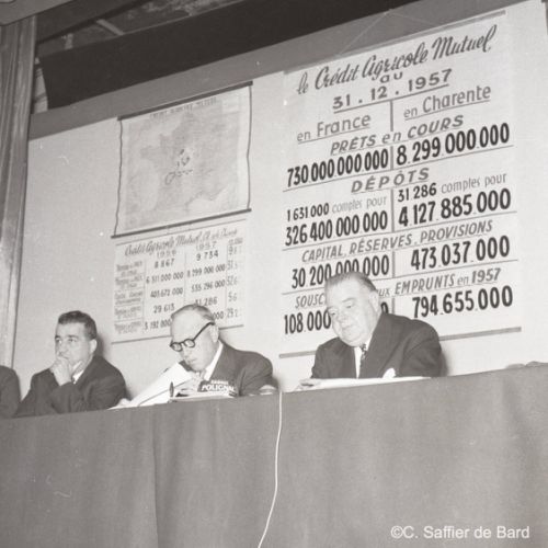 Banquet du Crédit Agricole.