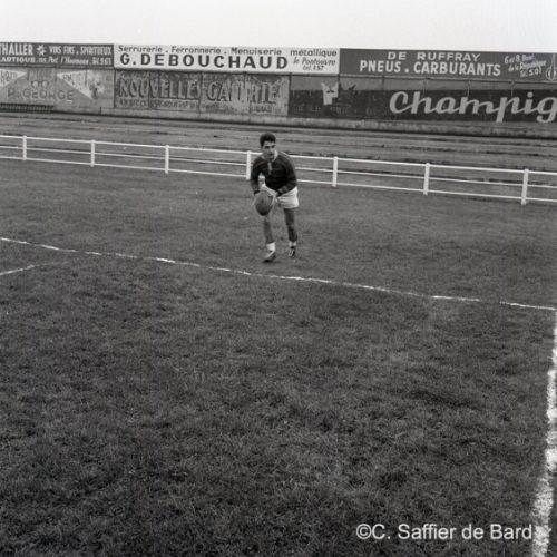 Entraînement du joueur du SCA Davidoud