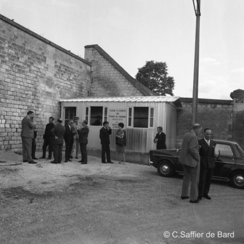 Inauguration de l'abri du centre d’examens au permis de conduire boulevard Liédot.