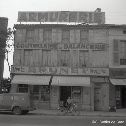 Le magasin Brunet.