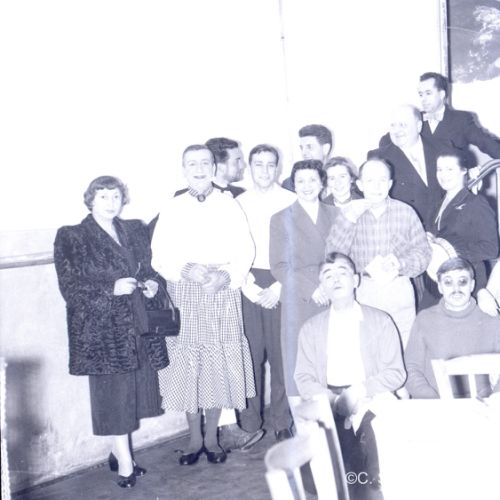 Troupe théâtrale du Dr Dutour de Montignac.