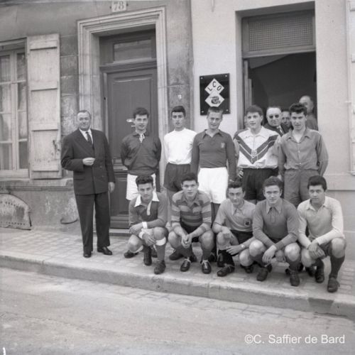 Inauguration du siège de Ligue du Centre Ouest de football à Angoulême.