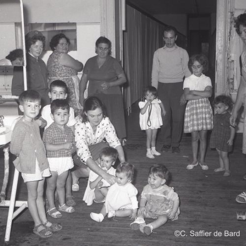 Garderie d'enfants à la Grande Garenne.