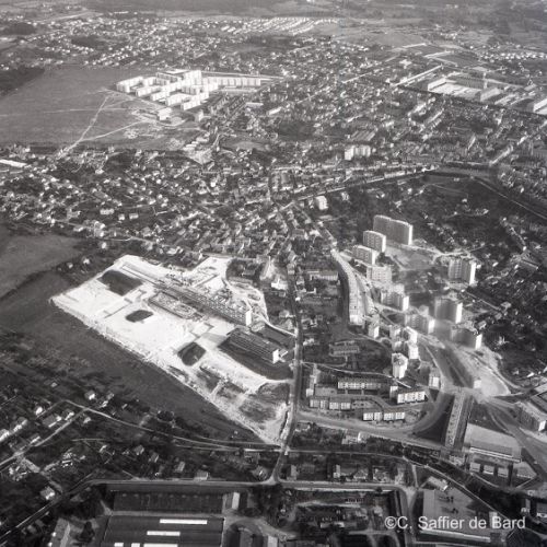 Vues aériennes d’Angoulême.