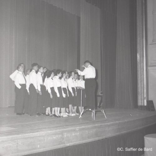 Représentation de l'UFOLEP au théâtre d'Angoulême.