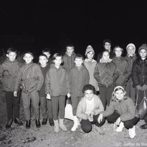 Départ d’une classe de neige de la Grande Garenne.